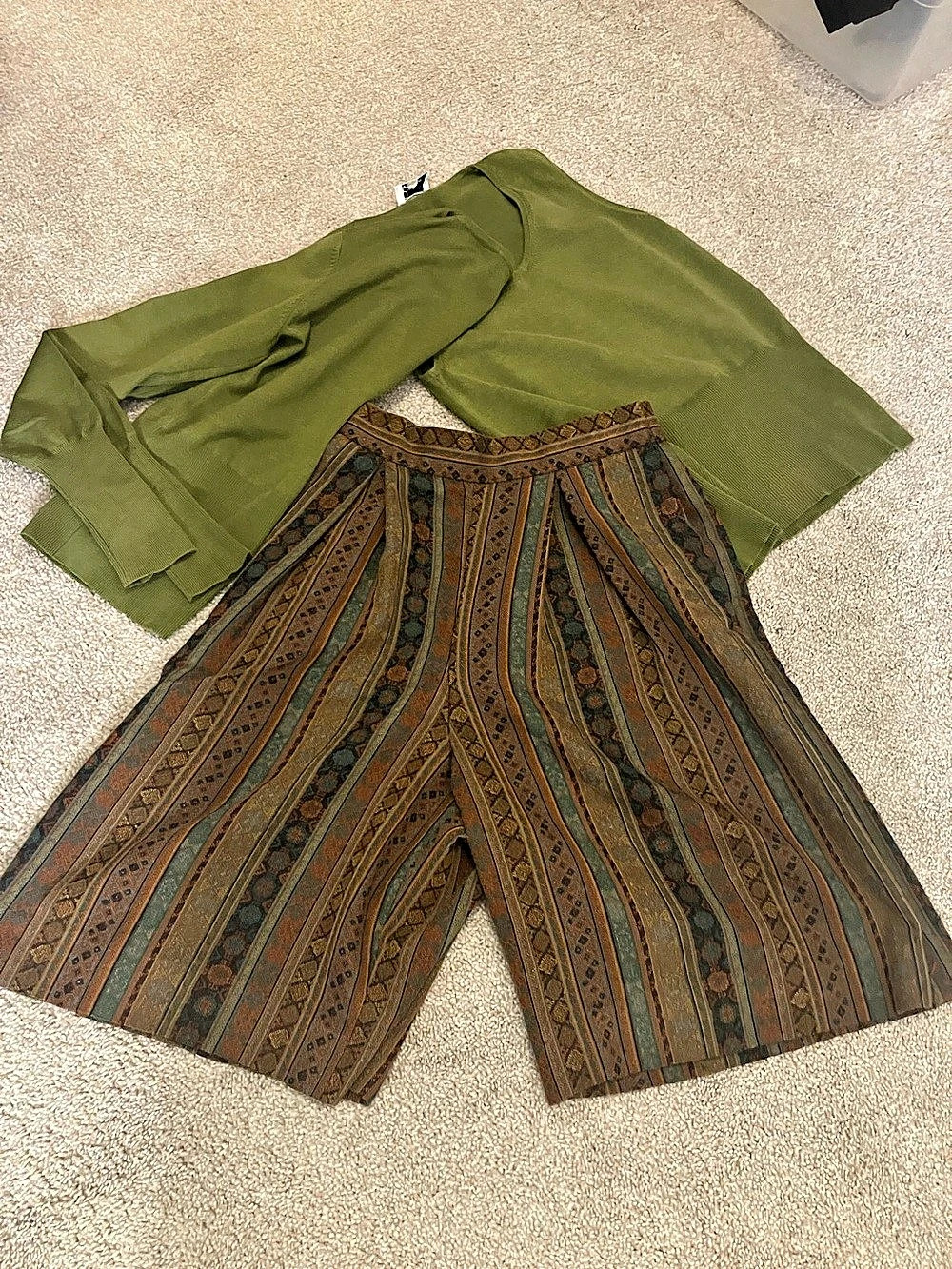 Amanda Andrews Vintage Women'Small Patterned High Waist Shorts Size Small